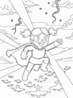 Pixel Art - B&W