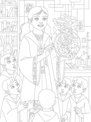 Cubist Painting - B&W