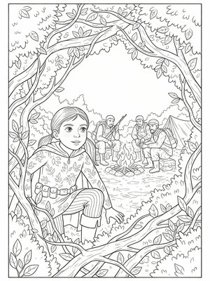 Classic Coloring Book - B&W