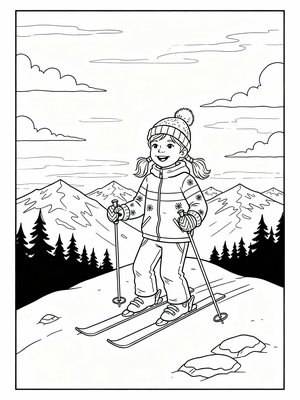 Classic Coloring Book - B&W