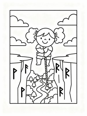 Preschool Simple - B&W