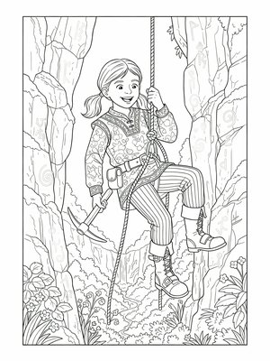 Classic Coloring Book - B&W