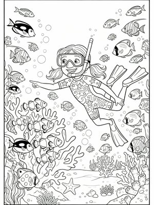 Classic Coloring Book - B&W