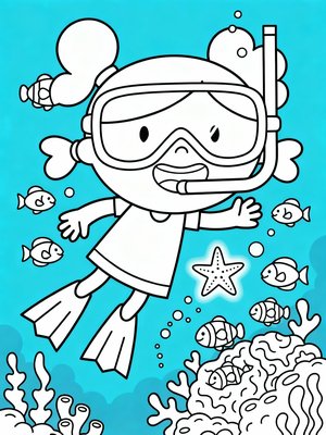 Preschool Simple - B&W