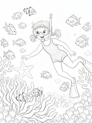 Vintage Storybook - B&W