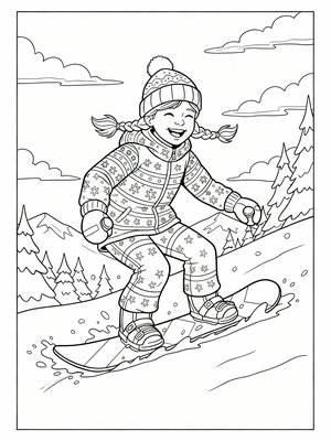 Classic Coloring Book - B&W
