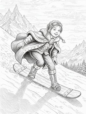 Victorian Illustration - B&W