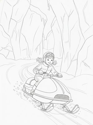 Vintage Storybook - B&W