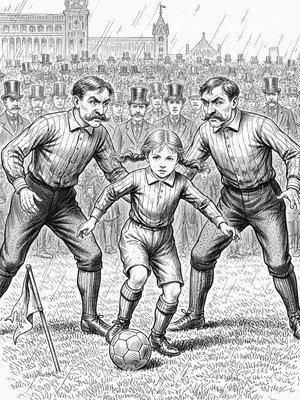 Victorian Illustration - B&W