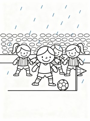 Preschool Simple - B&W