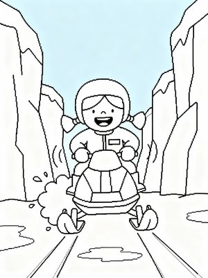 Preschool Simple - B&W