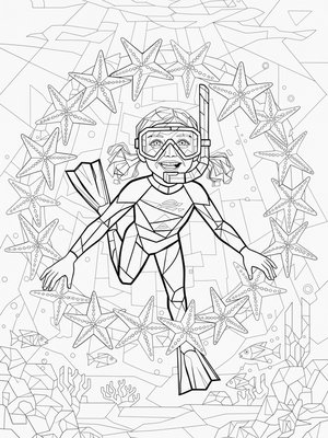 Cubist Painting - B&W