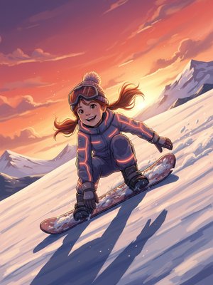 Kate's Sunset Slope Spectacle 🌄