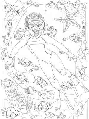 Cubist Painting - B&W