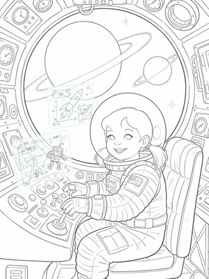 Vintage Storybook - B&W