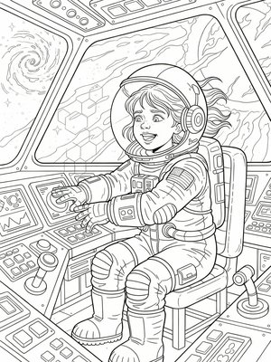 Classic Coloring Book - B&W