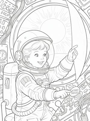 Vintage Storybook - B&W