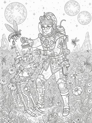 Victorian Illustration - B&W