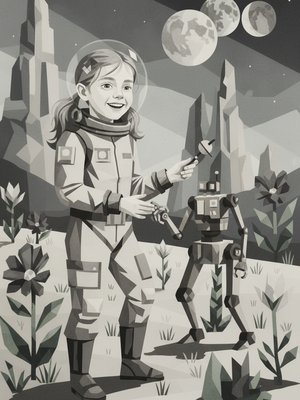 Cubist Painting - B&W