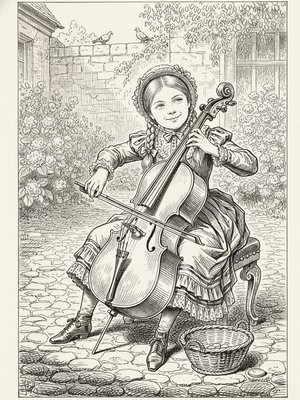 Victorian Illustration - B&W