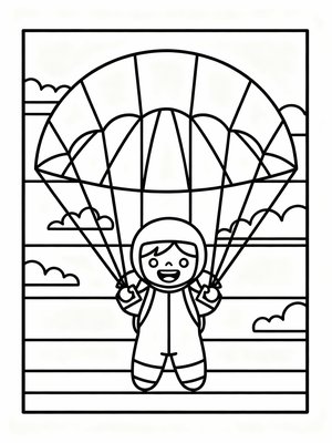 Preschool Simple - B&W