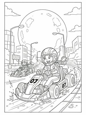 Classic Coloring Book - B&W