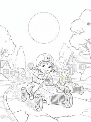 Vintage Storybook - B&W