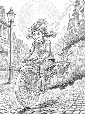 Victorian Illustration - B&W