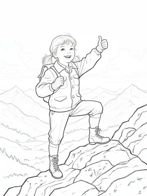 Vintage Storybook - B&W