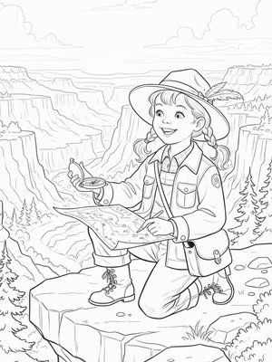 Vintage Storybook - B&W