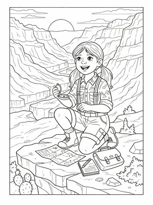 Classic Coloring Book - B&W