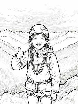 Impressionist Painting - B&W