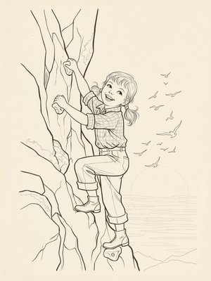 Vintage Storybook - B&W