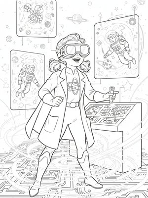 Vintage Storybook - B&W