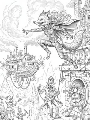 Victorian Illustration - B&W