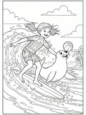 Classic Coloring Book - B&W