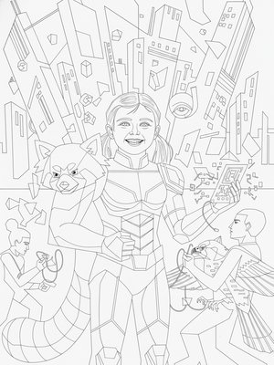 Cubist Painting - B&W