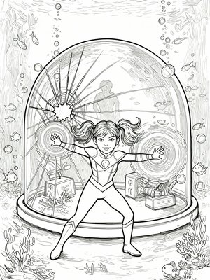 Impressionist Painting - B&W