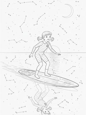 Vintage Storybook - B&W