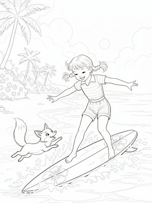 Vintage Storybook - B&W