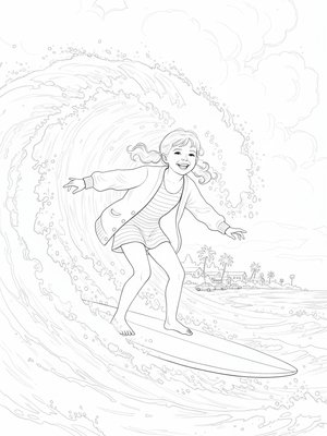 Vintage Storybook - B&W