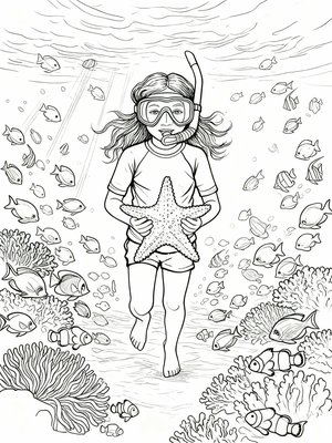 Impressionist Painting - B&W