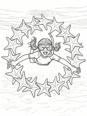 Impressionist Painting - B&W