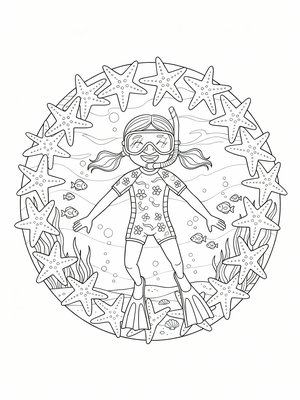 Classic Coloring Book - B&W