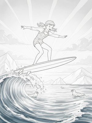 Vintage Storybook - B&W