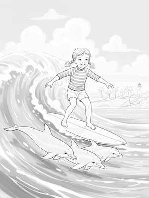 Vintage Storybook - B&W