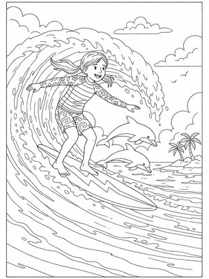 Classic Coloring Book - B&W