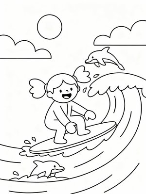 Preschool Simple - B&W