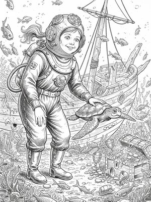 Victorian Illustration - B&W