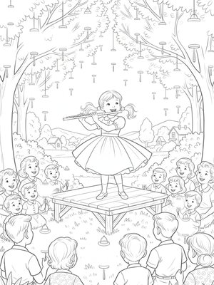 Vintage Storybook - B&W